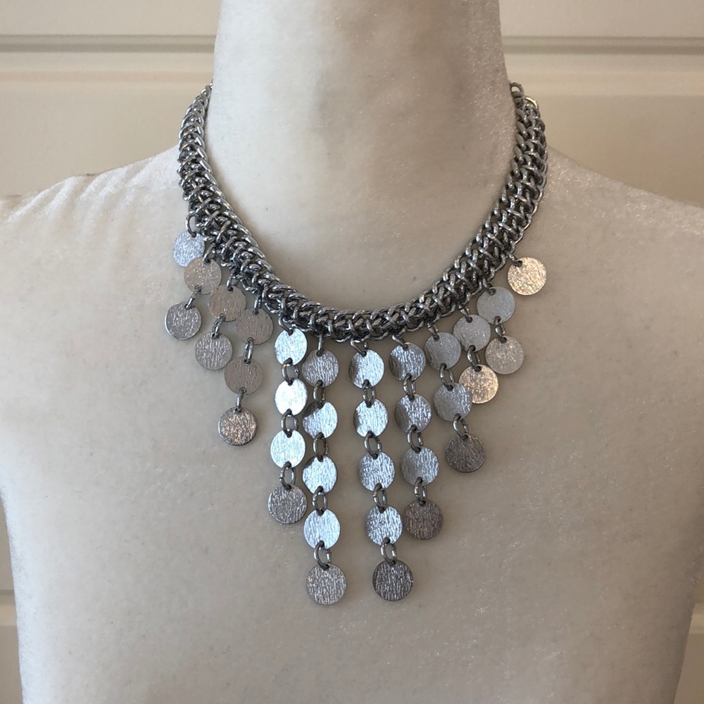 SARAH COVENTRY - PYRAMID TREASURE Vintage Dangle Necklace